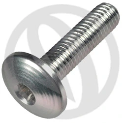 002 bolt - silver ergal 7075 T6 - M5 x 20 | Lightech