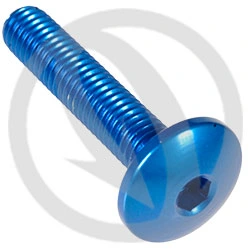 Vite 002 ergal 7075 T6 blu - M5 x 25 | Lightech