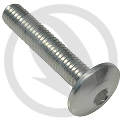 002 bolt - silver ergal 7075 T6 - M5 x 25 | Lightech