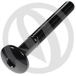 002 bolt - black ergal 7075 T6 - M5 x 40 | Lightech