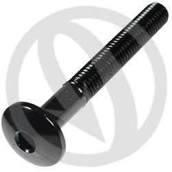 002 bolt - black ergal 7075 - M5 x 40 | Lightech