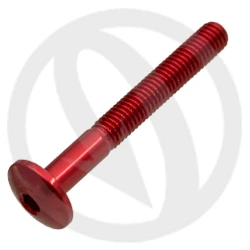 Vite 002 ergal 7075 T6 rosso - M5 x 40 | Lightech