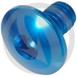 Vite 002 ergal 7075 T6 blu - M6 x 10 | Lightech