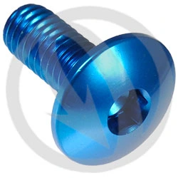 Slotted flat mushroom head screw hexagon socket 002COB - cobalt ergal 7075