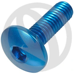 Vite 002 ergal 7075 T6 blu - M6 x 20 | Lightech