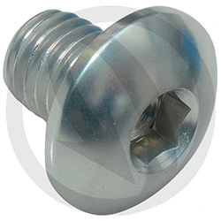 002 bolt - silver ergal 7075 - M8 x 10 | Lightech