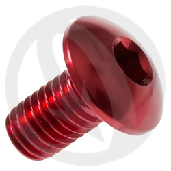 002 bolt - red ergal 7075 T6 - M8 x 15 | Lightech