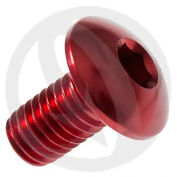 Vite 002 ergal 7075 T6 rosso - M8 x 15 | Lightech