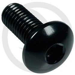 002 bolt - black ergal 7075 T6 - M8 x 20 | Lightech