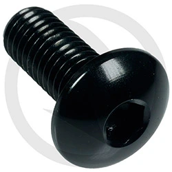 002 bolt - black ergal 7075 - M8 x 20 | Lightech