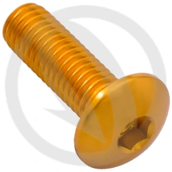 002 bolt - gold ergal 7075 T6 - M8 x 25 | Lightech