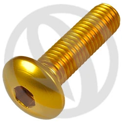 Vite 002 ergal 7075 T6 oro - M8 x 30 | Lightech