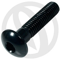 002 bolt - black ergal 7075 - M8 x 35 | Lightech