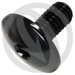 003 bolt - black ergal 7075 T6 - M5 x 10 | Lightech