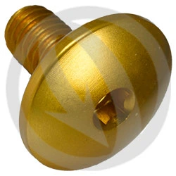 003 bolt - gold ergal 7075 T6 - M5 x 10 | Lightech