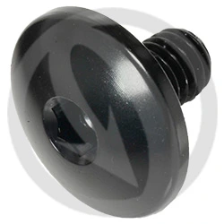 003 bolt - black ergal 7075 T6 - M6 x 10 | Lightech