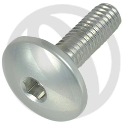 Vite 003 ergal 7075 T6 argento - M6 x 20 | Lightech