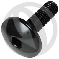 003 bolt - black ergal 7075 T6 - M6 x 25 | Lightech