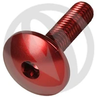 003 bolt - red ergal 7075 T6 - M6 x 30 | Lightech