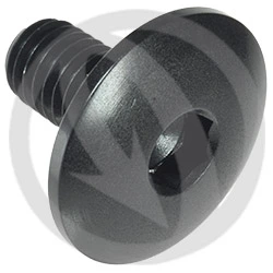 003 bolt - black ergal 7075 - M8 x 15 | Lightech