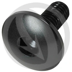 003 bolt - black ergal 7075 - M8 x 20 | Lightech