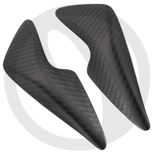 Couple of fuel tank guards | glossy twill carbon