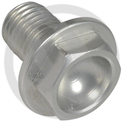 004 bolt - silver ergal 7075 T6 - M10 x 15 P 1.25 | Lightech