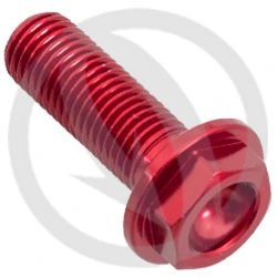 Vite 004 ergal 7075 T6 rosso - M10 x 30 P 1.25 | Lightech
