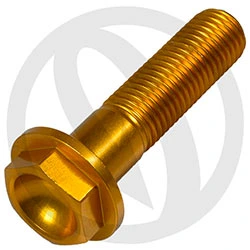 004 bolt - gold ergal 7075 T6 - M10 x 40 P 1.25 | Lightech