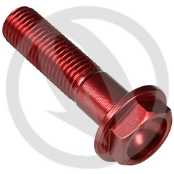 004 bolt - red ergal 7075 T6 - M10 x 40 P 1.25 | Lightech