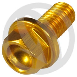 Vite 004 ergal 7075 T6 oro - M5 x 10 | Lightech