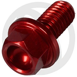 Vite 004 ergal 7075 T6 rosso - M5 x 10 | Lightech