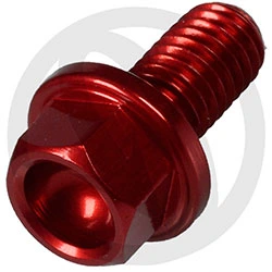 004 bolt - red ergal 7075 - M5 x 10 | Lightech