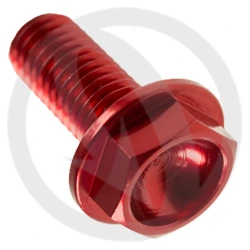 004 bolt - red ergal 7075 T6 - M5 x 15 | Lightech