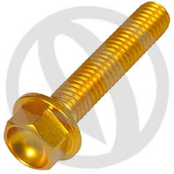 004 bolt - gold ergal 7075 T6 - M5 x 25 | Lightech