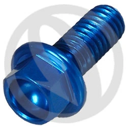 Hexagon screw with collar 004COB - cobalt ergal 7075