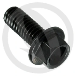004 bolt - black ergal 7075 - M6 x 15 | Lightech