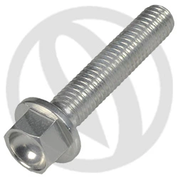 004 bolt - silver ergal 7075 - M6 x 25 | Lightech