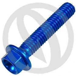 Vite 004 ergal 7075 T6 blu - M6 x 30 | Lightech