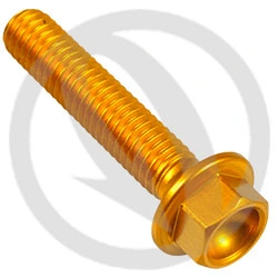 004 bolt - gold ergal 7075 - M6 x 30 | Lightech