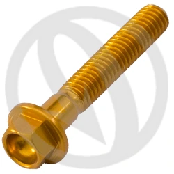 Vite 004 ergal 7075 T6 oro - M6 x 35 | Lightech