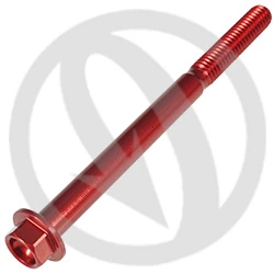 004 bolt - red ergal 7075 - M6 x 75 | Lightech