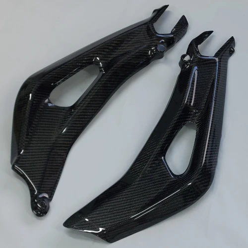Couple of frame guards | matte plain carbon