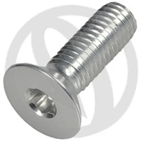 Vite 005 ergal 7075 T6 argento - M4 x 15 | Lightech