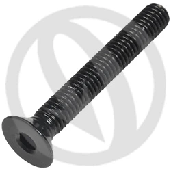 005 bolt - black ergal 7075 - M5 x 35 | Lightech