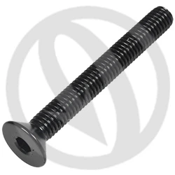 005 bolt - black ergal 7075 - M5 x 40 | Lightech