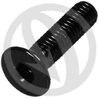 005 bolt - black ergal 7075 - M5 x 55 | Lightech