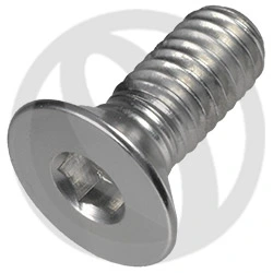 005 bolt - silver ergal 7075 T6 - M6 x 15 | Lightech