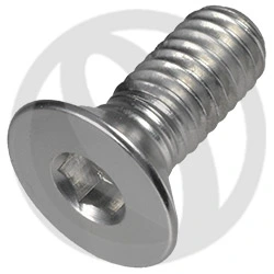 Vite 005 ergal 7075 T6 argento - M6 x 15 | Lightech