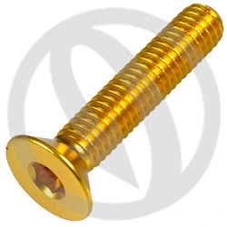 005 bolt - gold ergal 7075 - M6 x 30 | Lightech